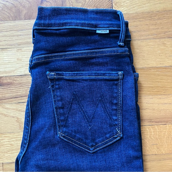 MOTHER The Insider Ankle Mid-Rise Mind Games Bootcut Jean - 28 - Picture 6 of 10